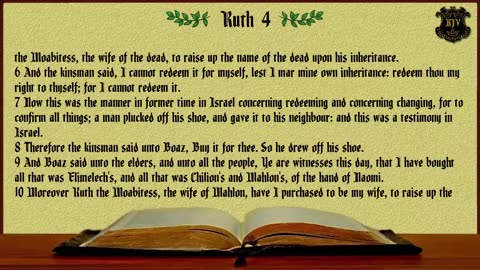 (08) - Ruth (KJV) Dramatized With Words