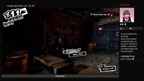 Meu primeiro gameplay de Persona 5 Royal