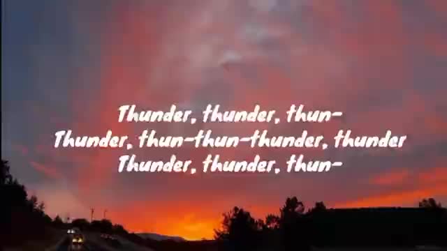 Imagine Dragons - Thunder Lyrics