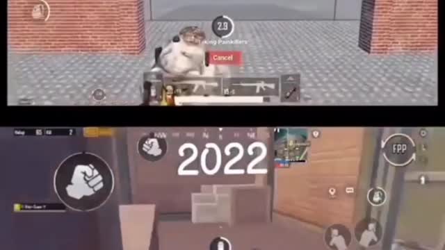 2019 PUBG vs 2022 PUBG