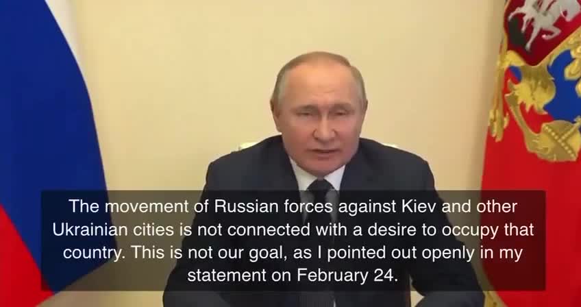 The Russia-funded biolabs in Ukraine were intended for a purpose. Vladimir Putin say