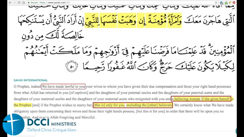 Miracle of sexual privilege Cultish verses Quran Miracle