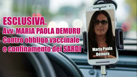 Avv. Maria Paola Demuru contro obbligo del siero