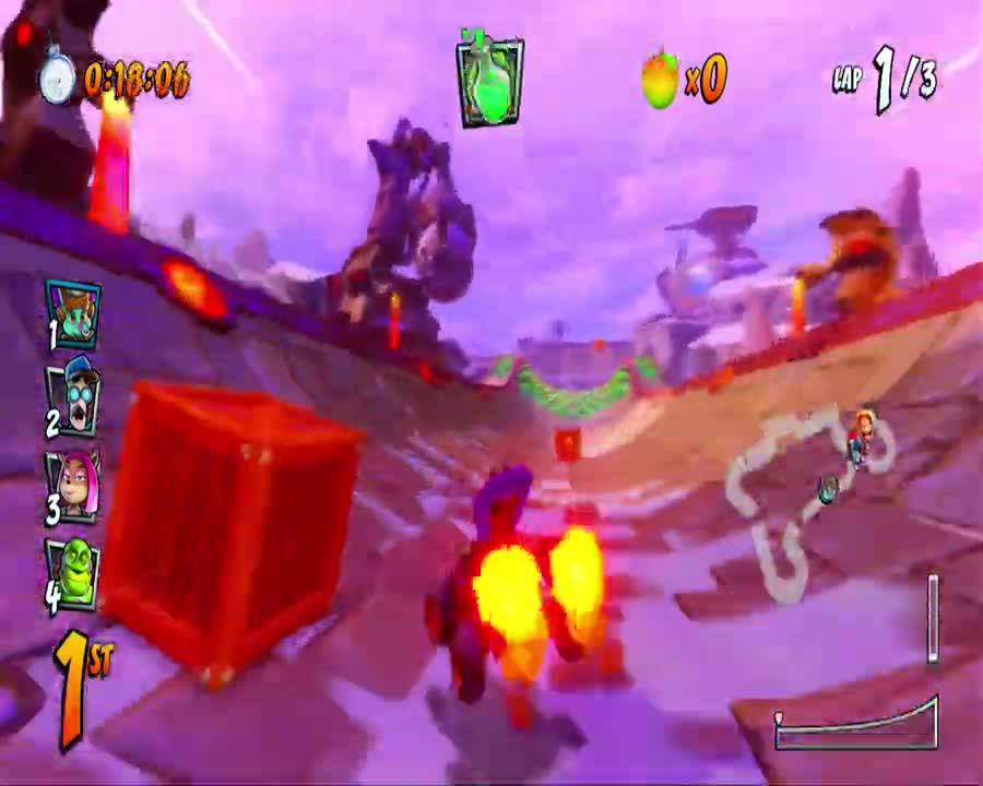 Crash Team Racing Nitro Fueled - Aku Cup Gameplay (Nintendo Switch 720p)
