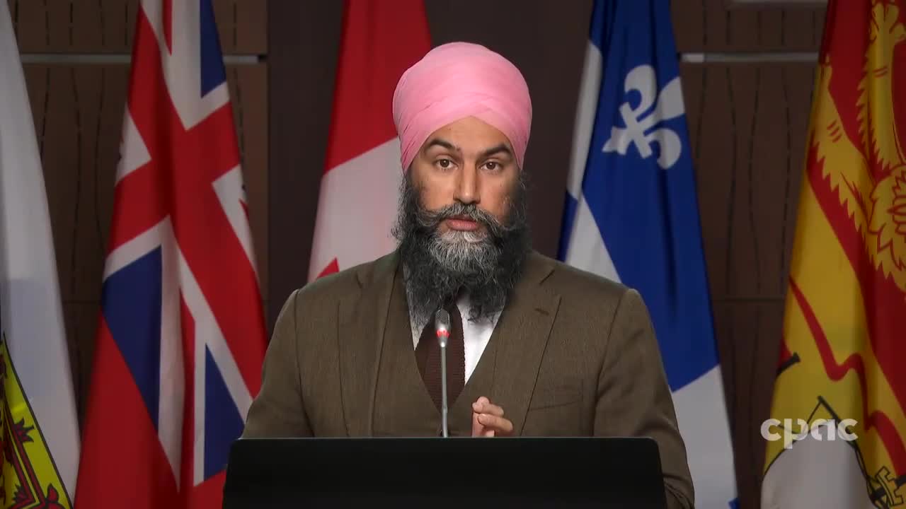 Canada: NDP Leader Jagmeet Singh on rising inflation and Bank of Canada – October 25, 2022