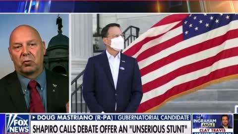 PA Gubernatorial candidate Doug Mastriano slams Democratic AG Josh Shapiro