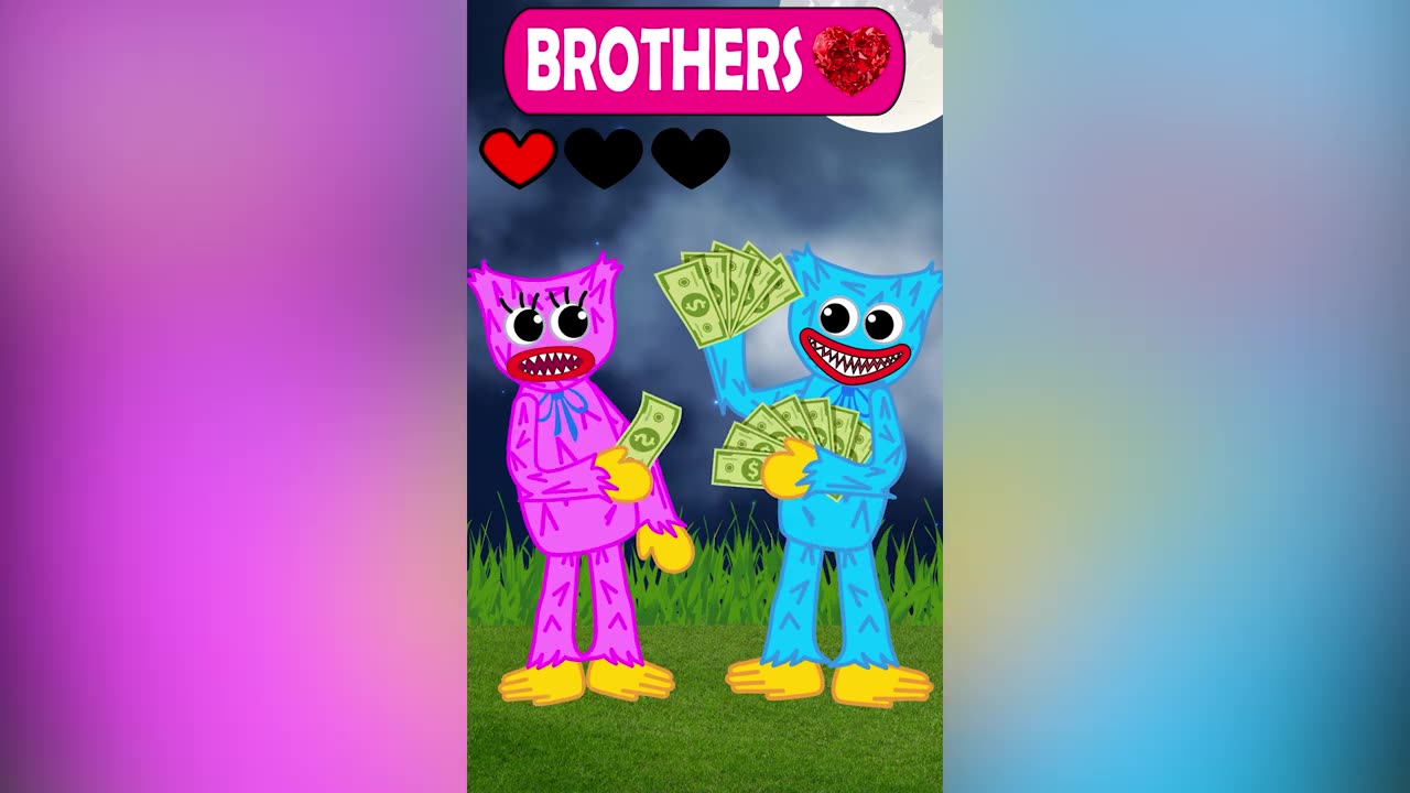GOOD BROTHERS! ❤️ | Cartoon Funny Animation | Crazy Stories