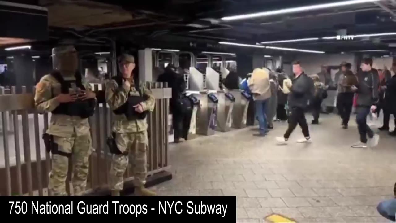 NYC: NAZI GERMANY IN THE SUBWAY! FREEDOM IS OVER IN NYC! MARTIAL LAW! CONSTITUTION SUSPENDED!