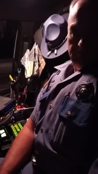 “This is the last time you’ll hear me in a patrol car and Jay Inslee can kiss my ass.”