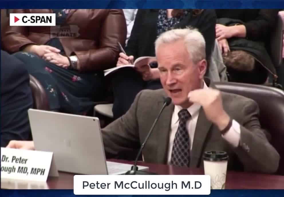 Kids Dying from Vaccine, Not COVID - Peter McCullough M.D.