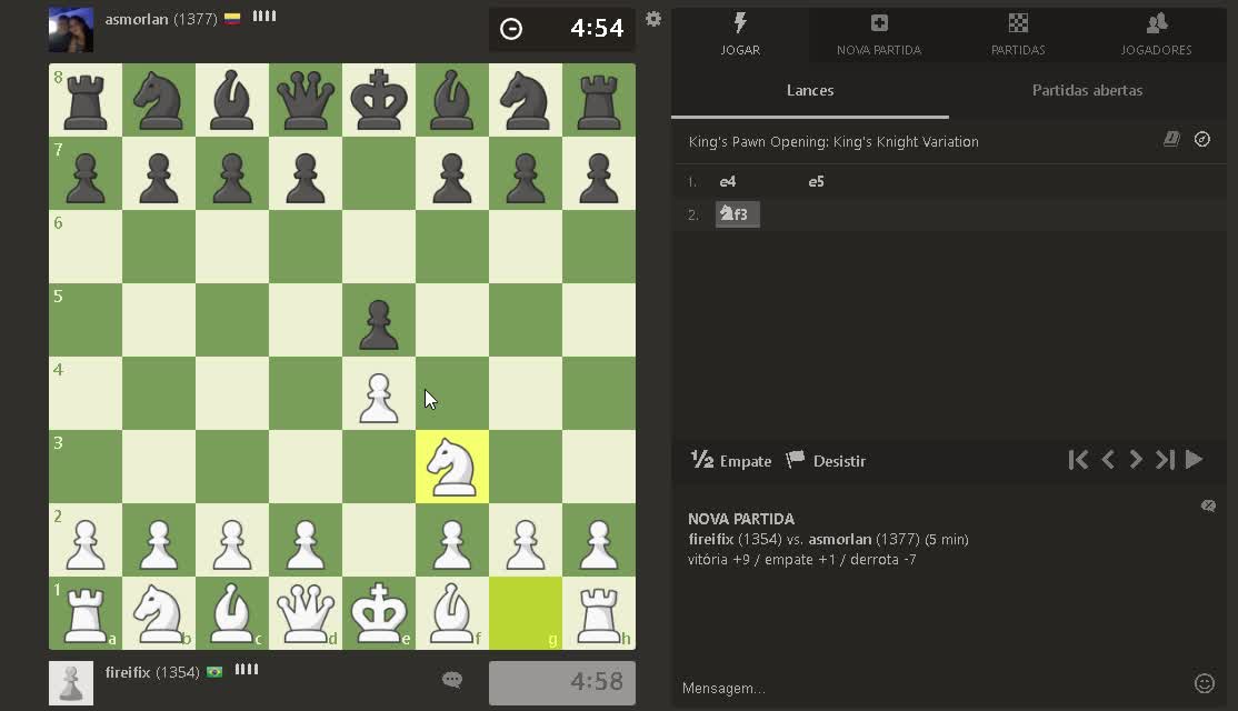 HOW TO WIN CHESS IN 20 SECONDS - COMO GANHAR NO XADREZ EM 20 SEGUNDOS