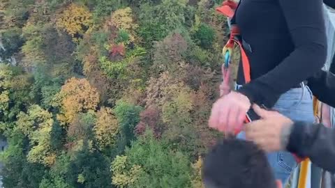 bungee jumping