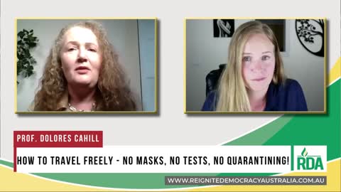 Prof. Dolores Cahill - How do you travel without complying to corrupt Government policies?