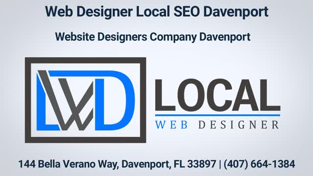 Professional Web Design & Local SEO Company in Davenport