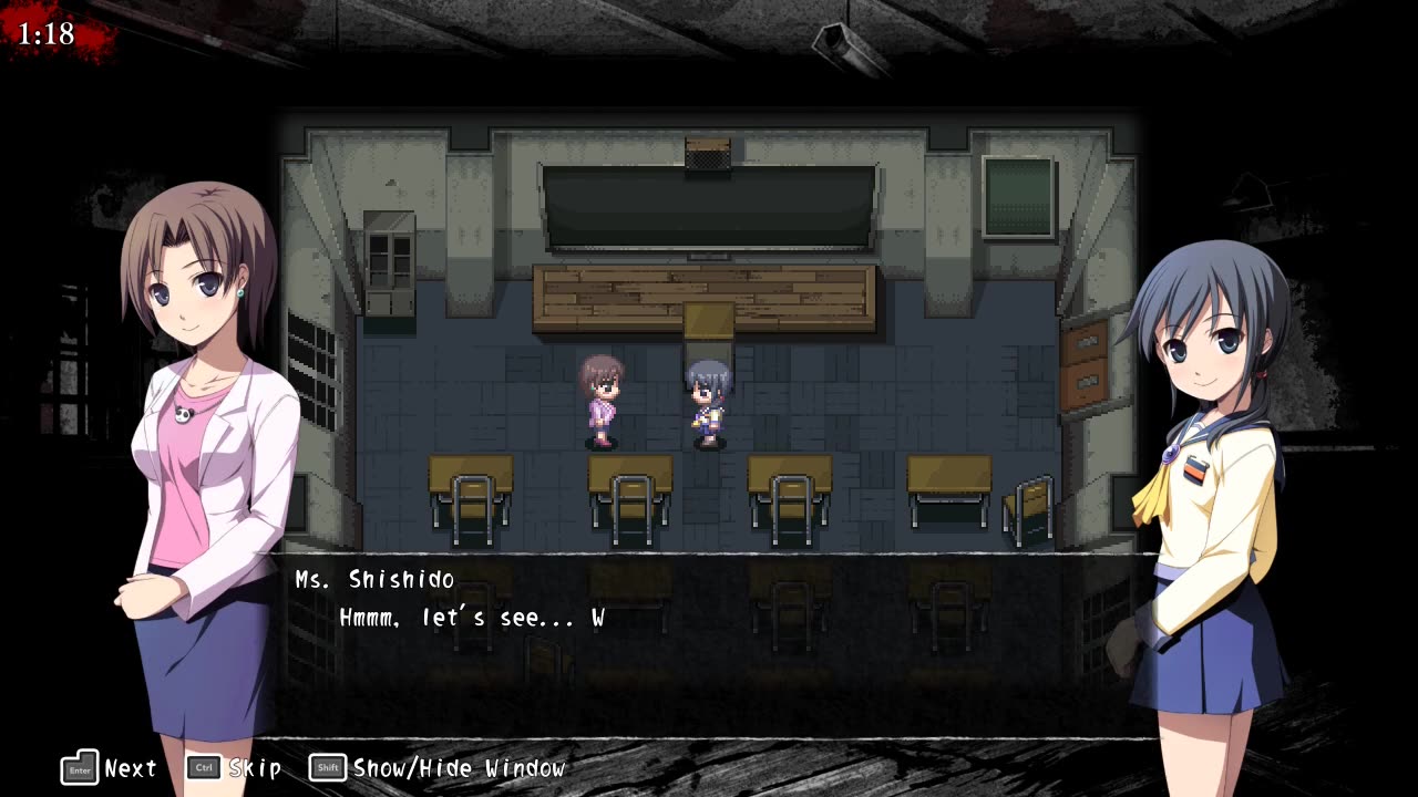 Corpse Party 2021 extra chapter 5 complete story all dialogue/cutscenes