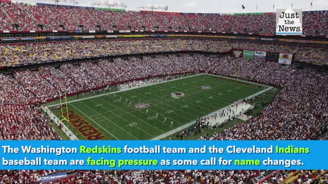 Donald Trump responds to calls to change the name of the Redskins and Indians