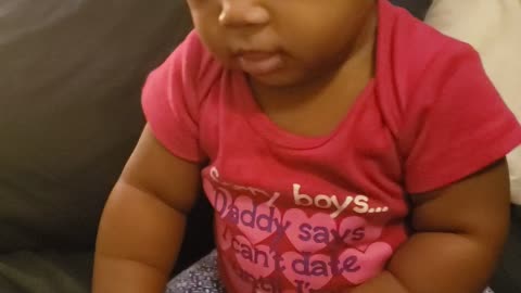 Jayla says Jayla 8 mo old baby