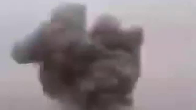 Russian Missile Strike on the Ukrainian Army Building in Kharkov