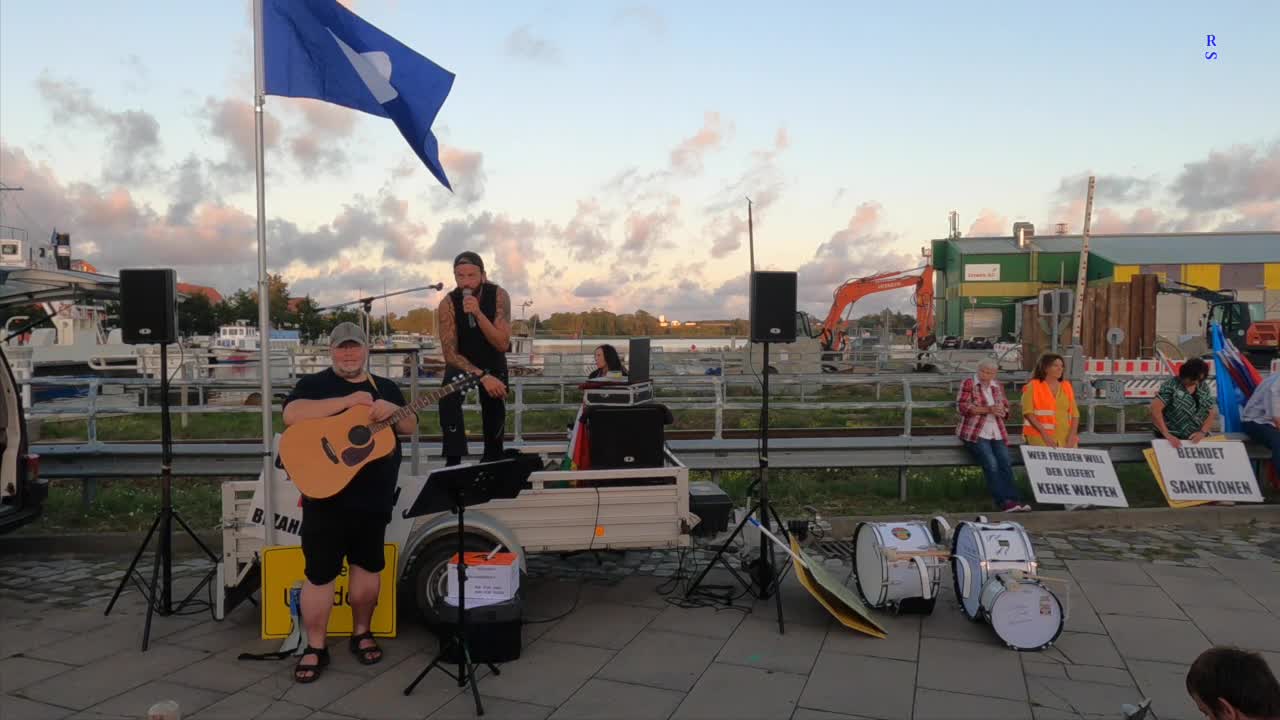 Wolgast - Redebeitrag von Martin 23-08-2022