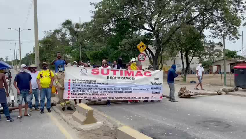 Toma a Mamonal desde las 4:00 de la mañana.