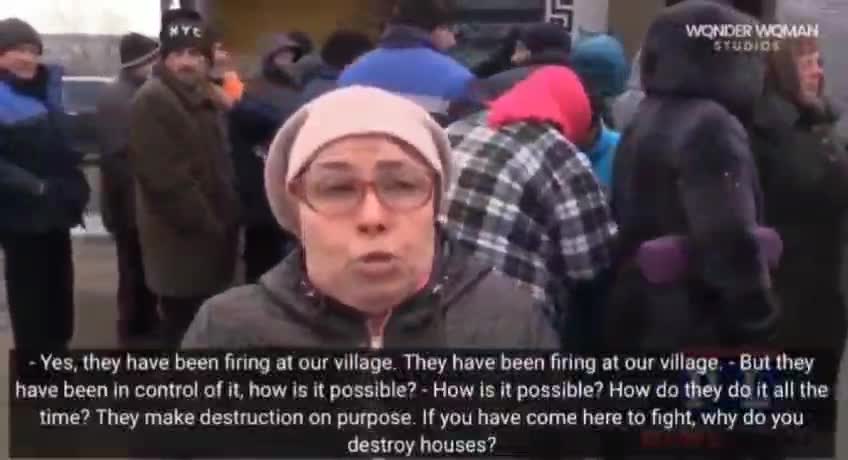 Citizens of Ukraine confirm Ukranian forces are firing on their own people.