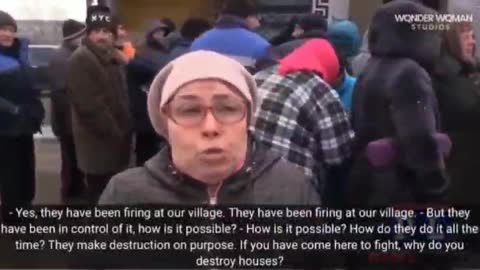Citizens of Ukraine confirm Ukranian forces are firing on their own people.