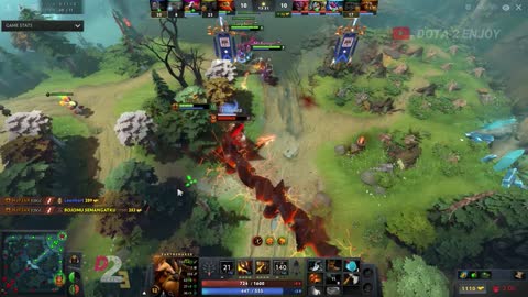 Dota 2 Earthshaker Rampage 2021