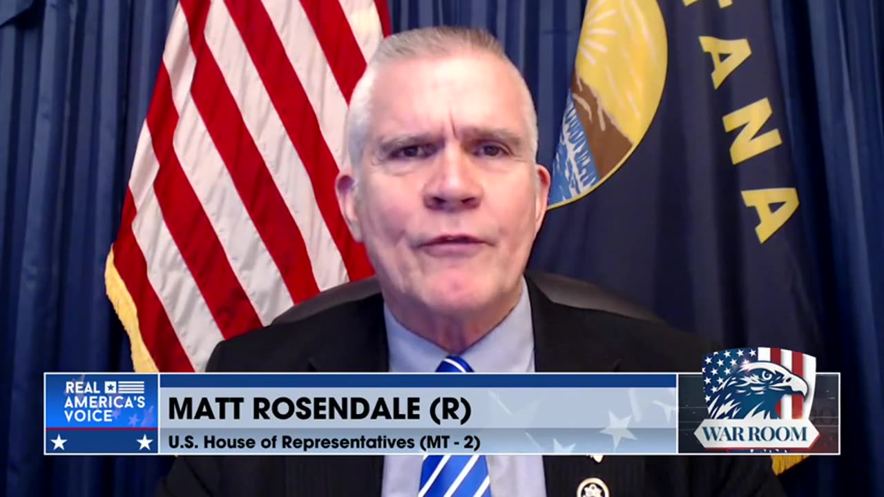 Rep. Rosendale Explains How The Uniparty Plans "Statutorily Prohibit" Securing The Border