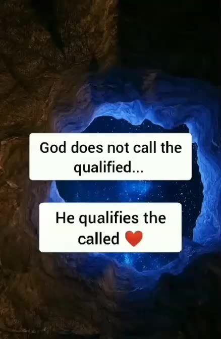 WHO DOES GOD CALL?