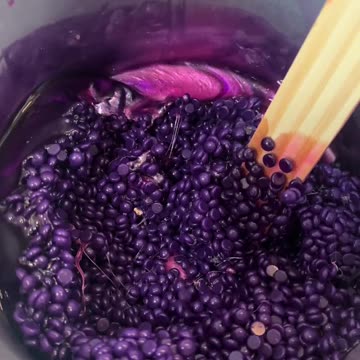 Melting Hypnotic Purple Seduction Hard Wax | BARE WITH GWEN Tutorial