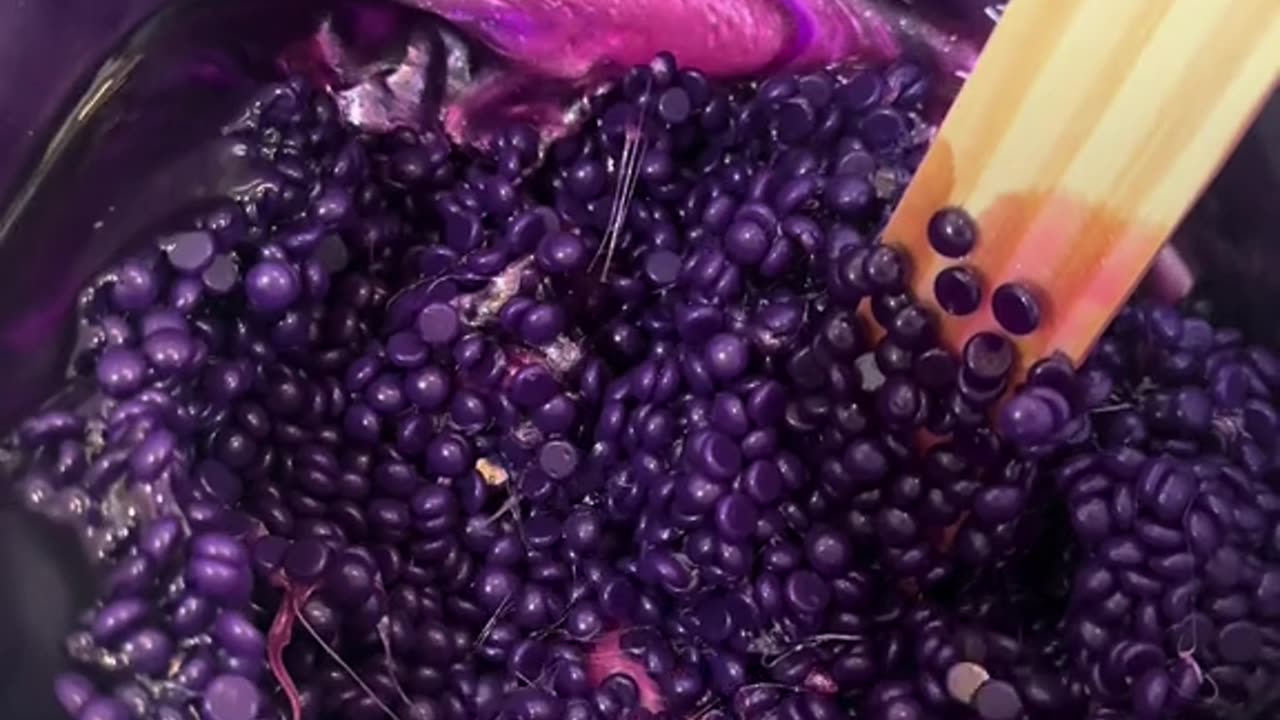 Melting Hypnotic Purple Seduction Hard Wax | BARE WITH GWEN Tutorial