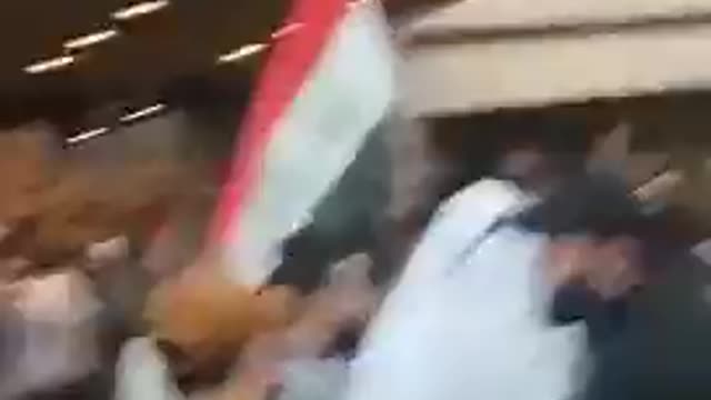 Iraqi protesters have stormed the parliament building in Green Zone, Baghdad.