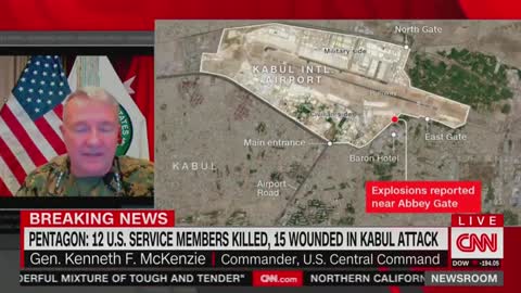 Gen. McKenzie: We’re Sharing Information with the Taliban to Prevent Attacks