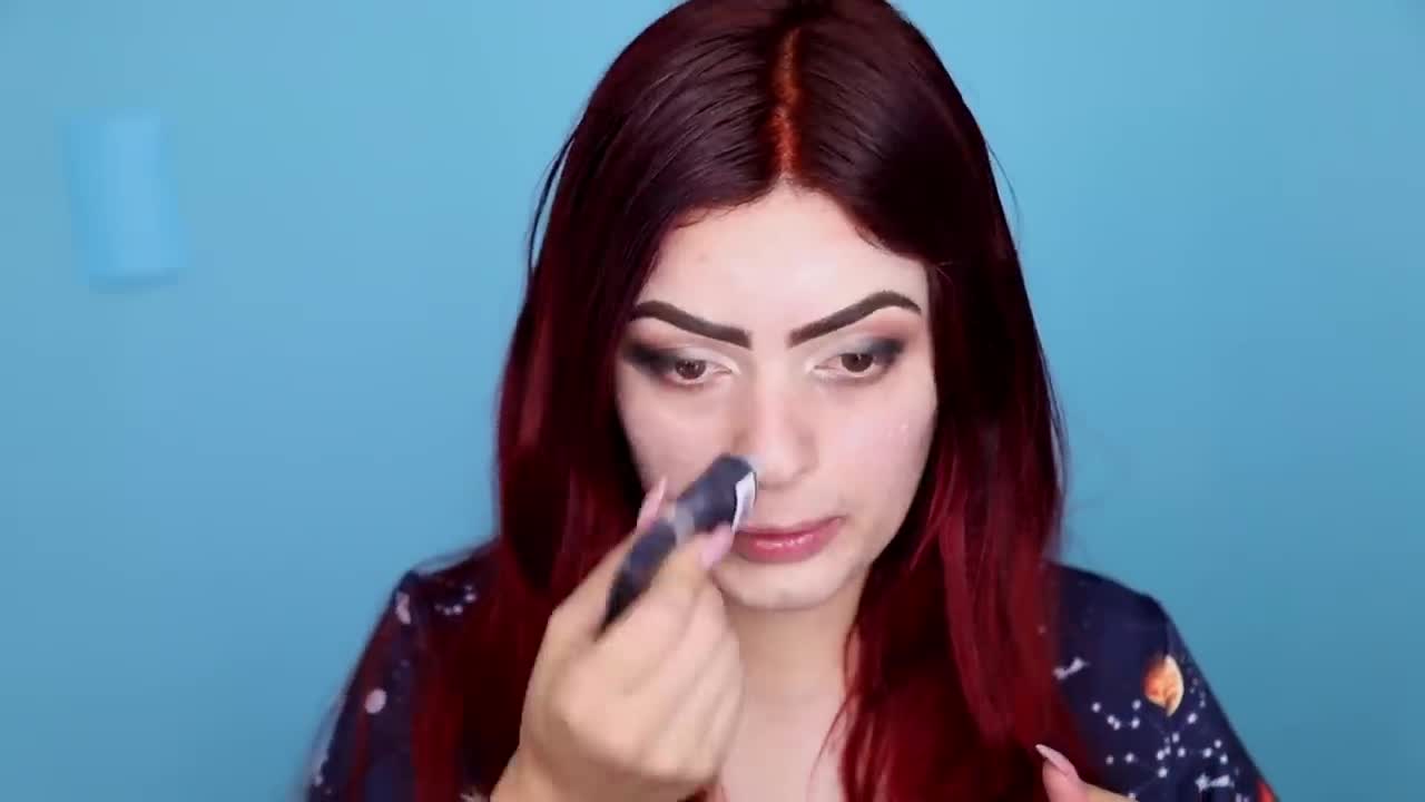 MAKE WITHOUT ANYTHING OF BRUSHES - VERY TENSY, HELP! | KIM ROSACUCA