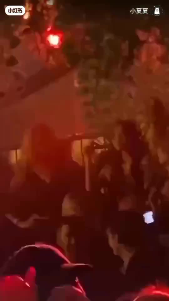 LISA AFTER PARTY CRAZY HORSE PARIS with friends #lisa #blackpink