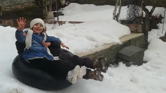 Snow and slide games