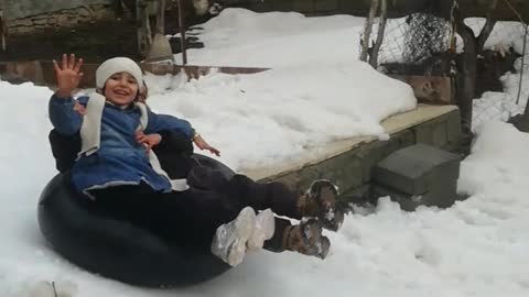 Snow and slide games