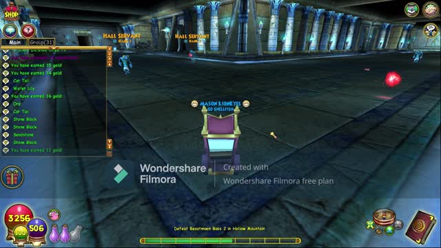 Wizard 101 Farming Pink Dandelions in Krokatopia Ep. 2