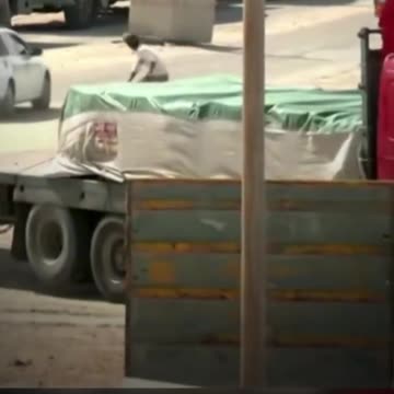 The first Humanitarian Aid Entered in Gaza| News| Republican