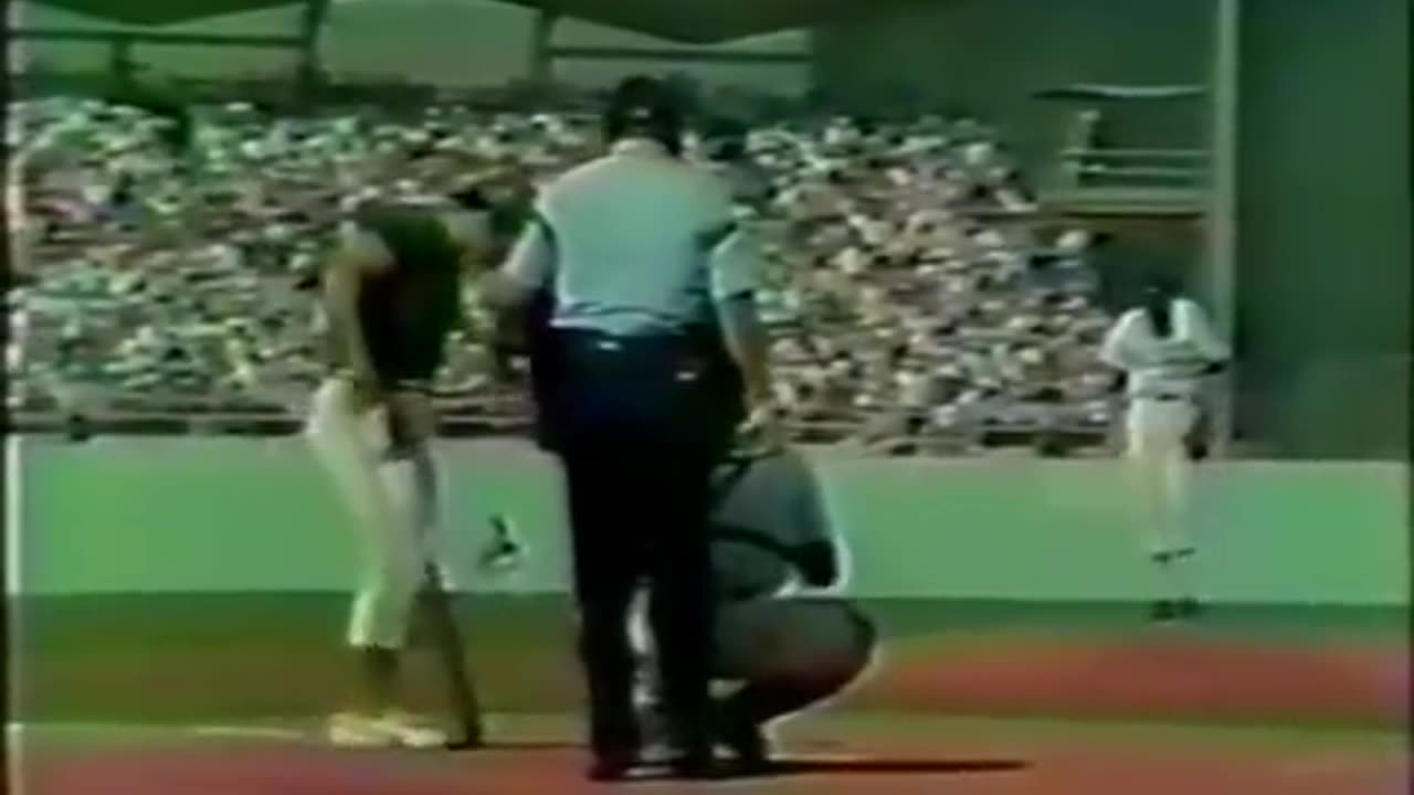 1974 World Series Game 2 Oakland Athletics vs Los Angeles Dodgers