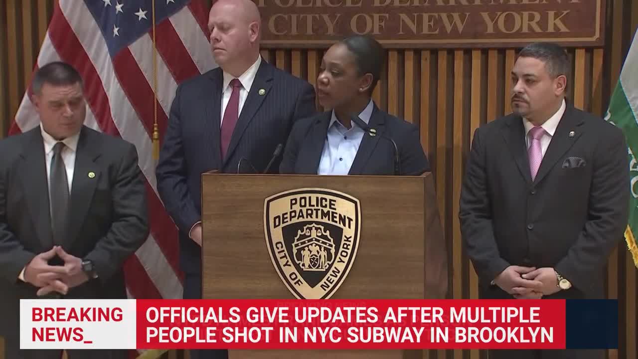 Authorities Give Updates After Multiple People Shot In NYC Subway In Brooklyn | NBC News