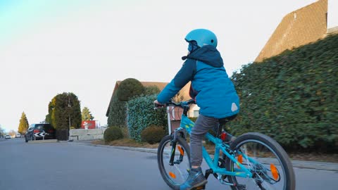 cycling boy