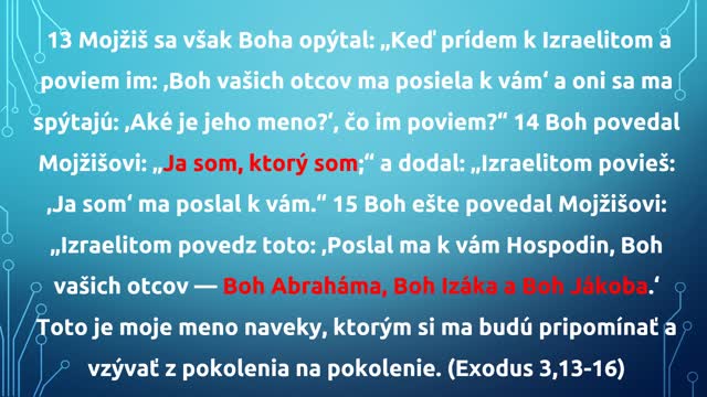 Poznanie Biblie - (158) - Kniha Zjavenia, IV (Pozdravné slovo, II)