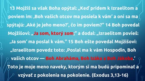 Poznanie Biblie - (158) - Kniha Zjavenia, IV (Pozdravné slovo, II)