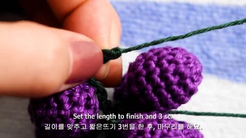 Crochet Grape Bunch: Crafting a Fruitful Creation"