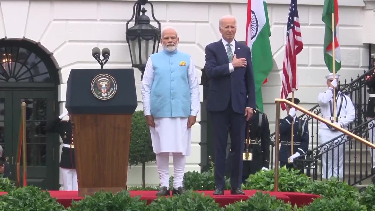 Halfway through the anthem, grandfather realized that it was the anthem of India