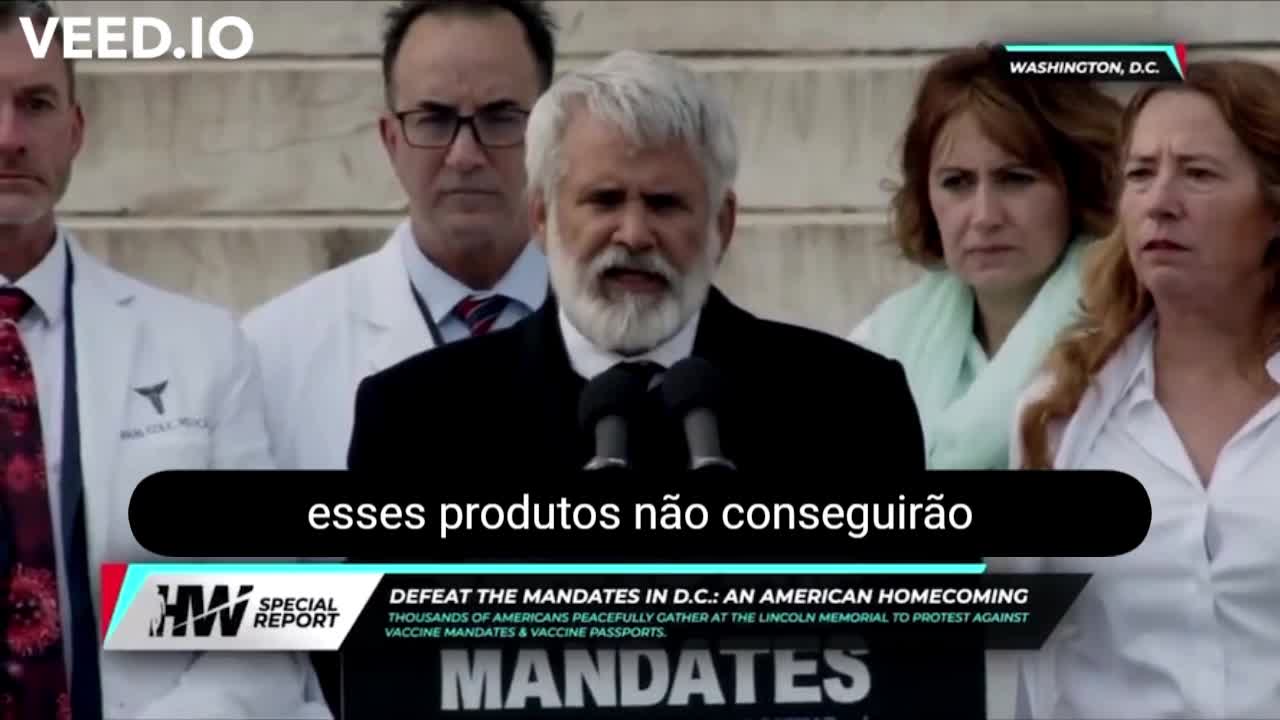 Dr Robert Malone em Washington DC (legendado)