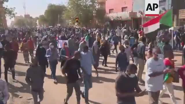 Sudan protests call for fully civilian government