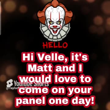 YouTuber Velle Snubs Matt Taylor’s Panel Request in Unexpected Rebuff.