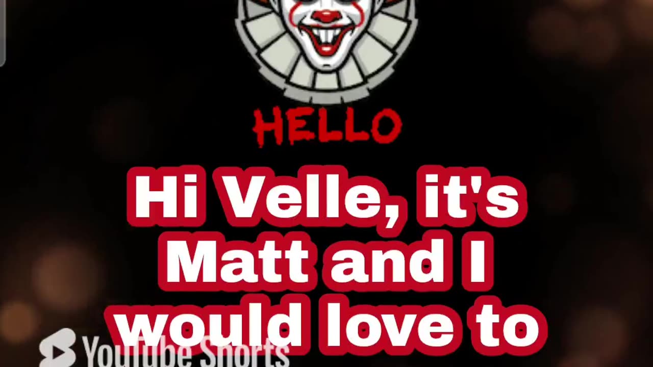 YouTuber Velle Snubs Matt Taylor’s Panel Request in Unexpected Rebuff.